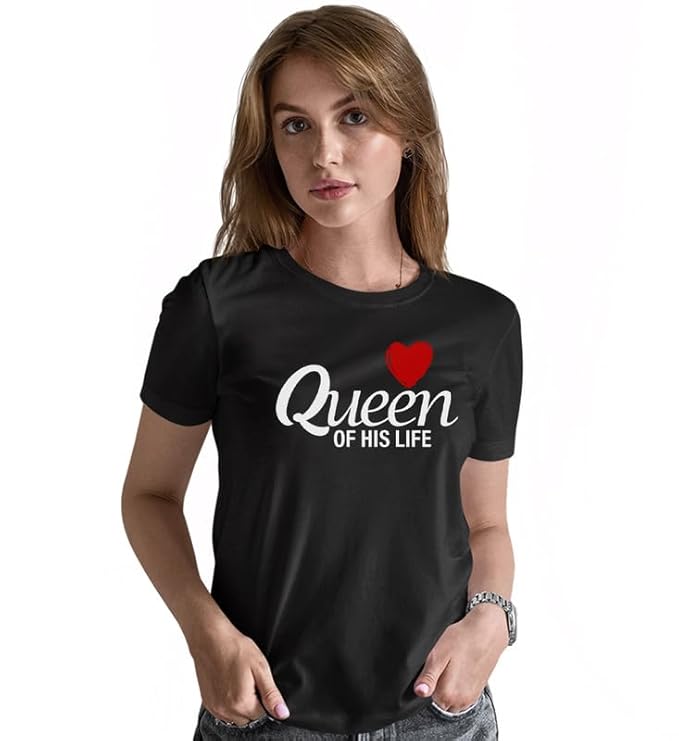 King & Queen Matching Couple T-Shirts – Romantic His & Hers Love Tees