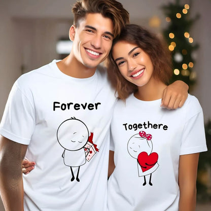 Forever & Together – Couple Matching T-Shirts