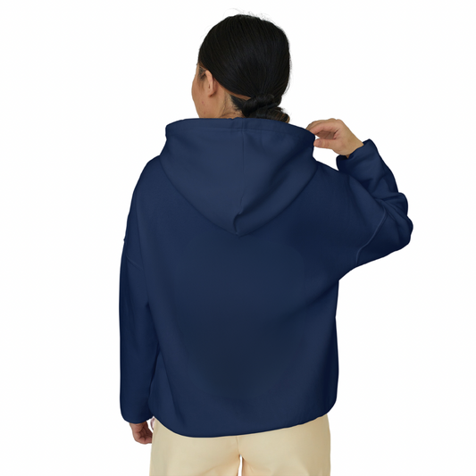 Plain Solid Cotton Hooded Sweatshirt - Clori