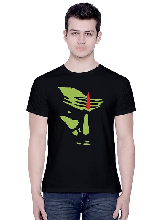 Mahadev Face Graphic T-Shirt for Men