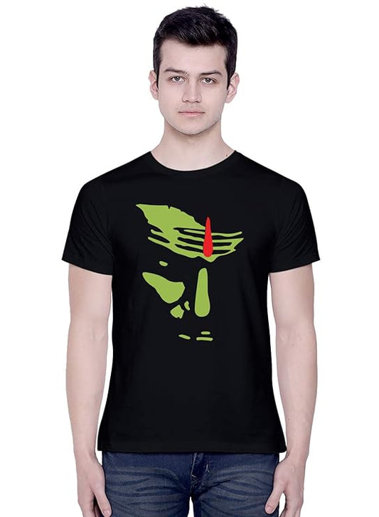 Mahadev Face Graphic T-Shirt for Men