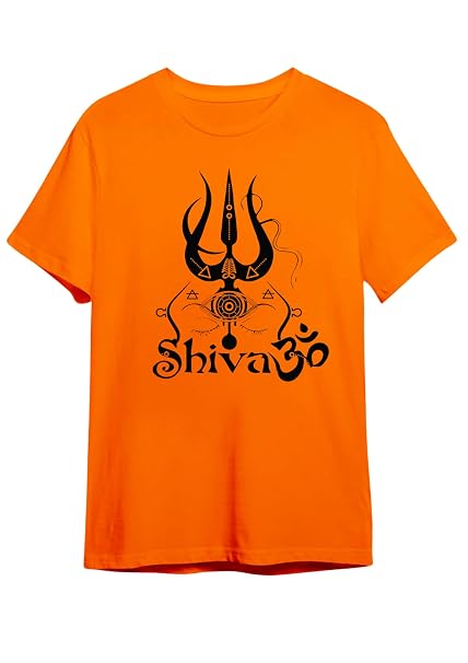 Shiva Om Trishul Graphic T-Shirt for Men