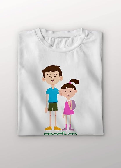 Brother Forever Graphic Print Sibling T-Shirt