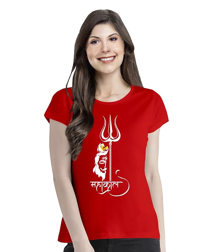 Mahadev Graphic Print Women’s T-Shirt