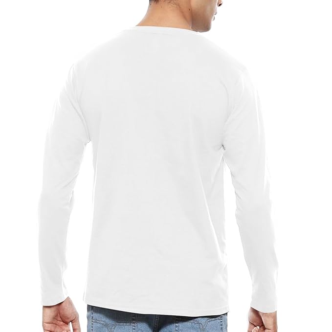 Men's Black 'Faith Over Fear' Long Sleeve T-Shirt