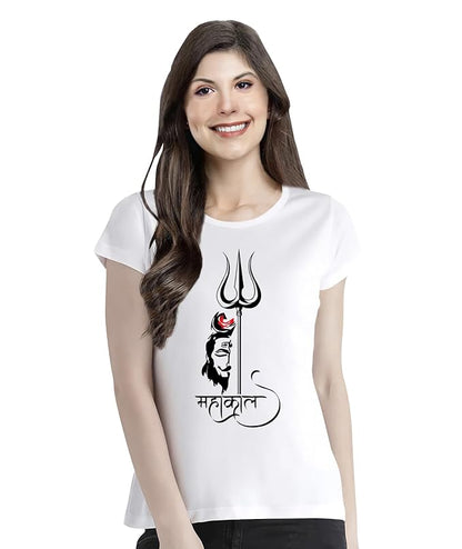 Mahadev Graphic Print Women’s T-Shirt