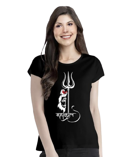 Mahadev Graphic Print Women’s T-Shirt
