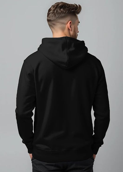 Don’t Quit Motivational Graphic Print Men’s Hoodie – Cotton Blend Winter Sweatshirt