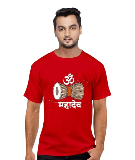 Mahadev Graphic Print Men’s T-Shirt