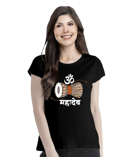 Mahadev Graphic Print Women’s T-Shirt