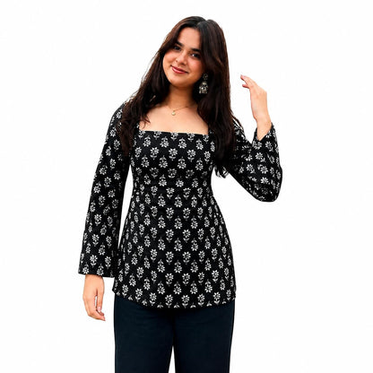 Marigold Square Kurti image 2