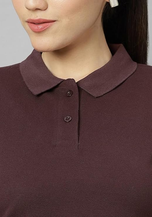 Women’s Navy Blue Polo T-Shirt