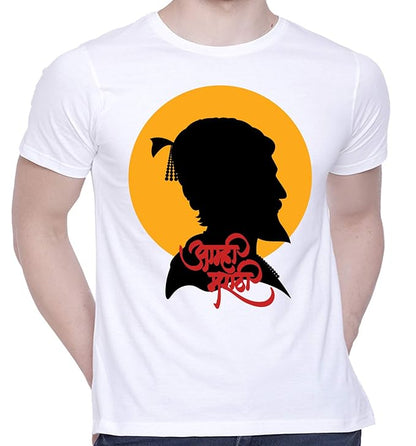 Chhatrapati Shivaji Maharaj Graphic T-Shirt – Bold Heritage Tribute Black Tee