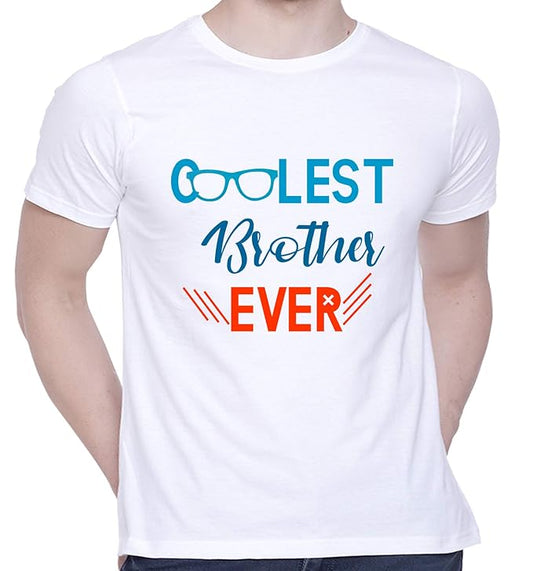 Coolest Brother Ever Graphic Print Men’s T-Shirt