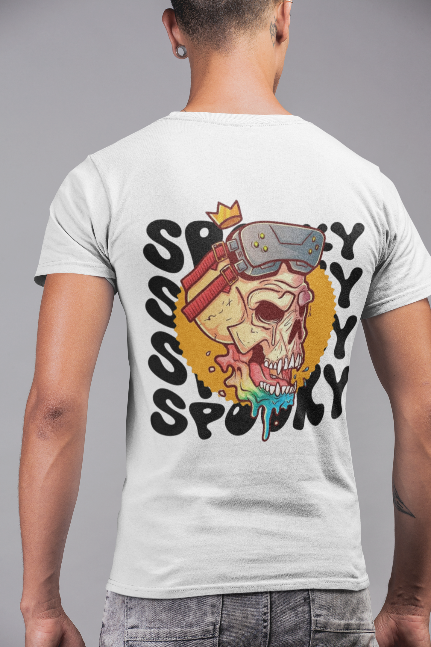 Spooky Regular Men's Cotton T-shirt