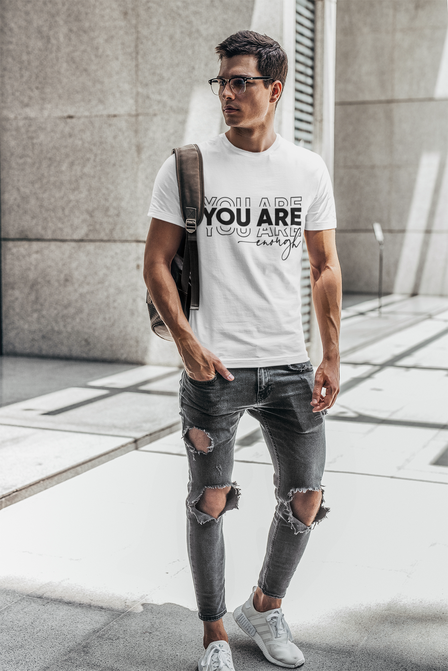 You Are Enough Regular Men's Cotton T-shirt