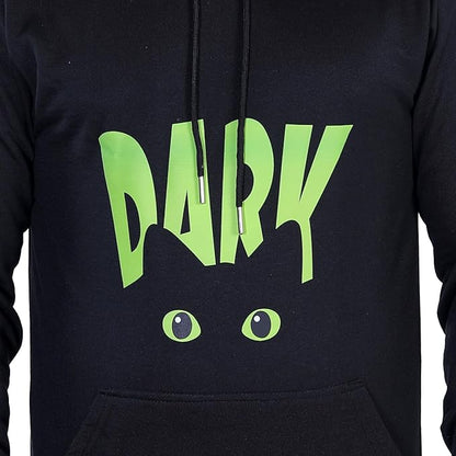“Dark Eye” Graphic Print Men’s Hoodie – Streetwear Cotton Winter Sweatshirt