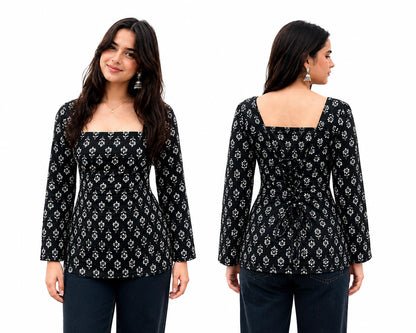 Marigold Square Kurti image 4