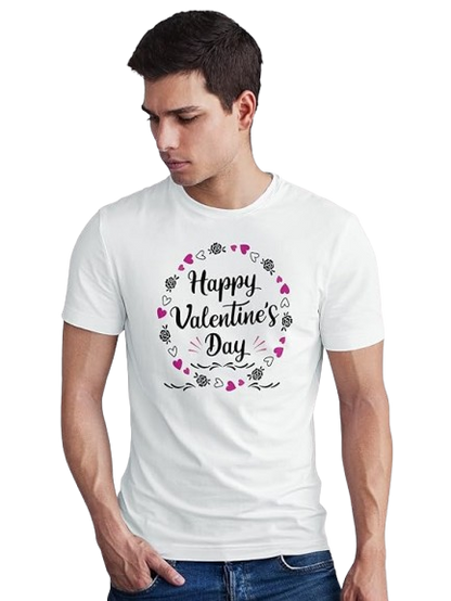 Happy Valentine’s Day – Romantic Graphic T-Shirt