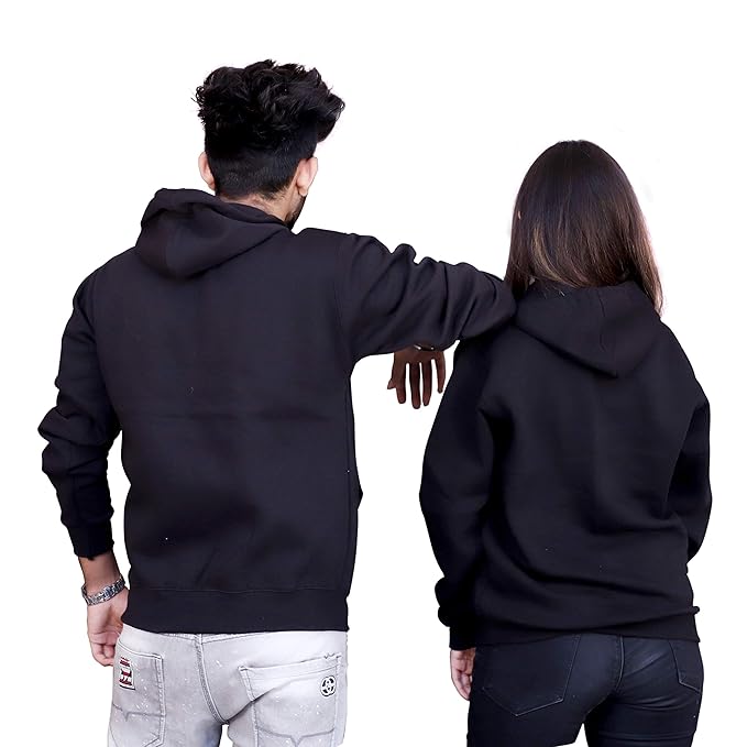 Matching Couple Hoodies “Her Mickey & His Minnie” | Romantic Hooded Sweatshirt Set