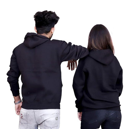 Matching Couple Hoodies “Her Mickey & His Minnie” | Romantic Hooded Sweatshirt Set