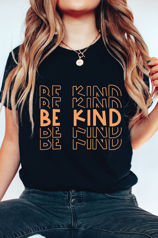 Be Kind Women's Regular Cotton T-Shirt