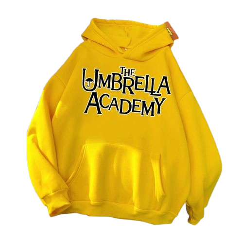 Umbrella Academy Women's Yellow Hooded Sweatshirt, Winter