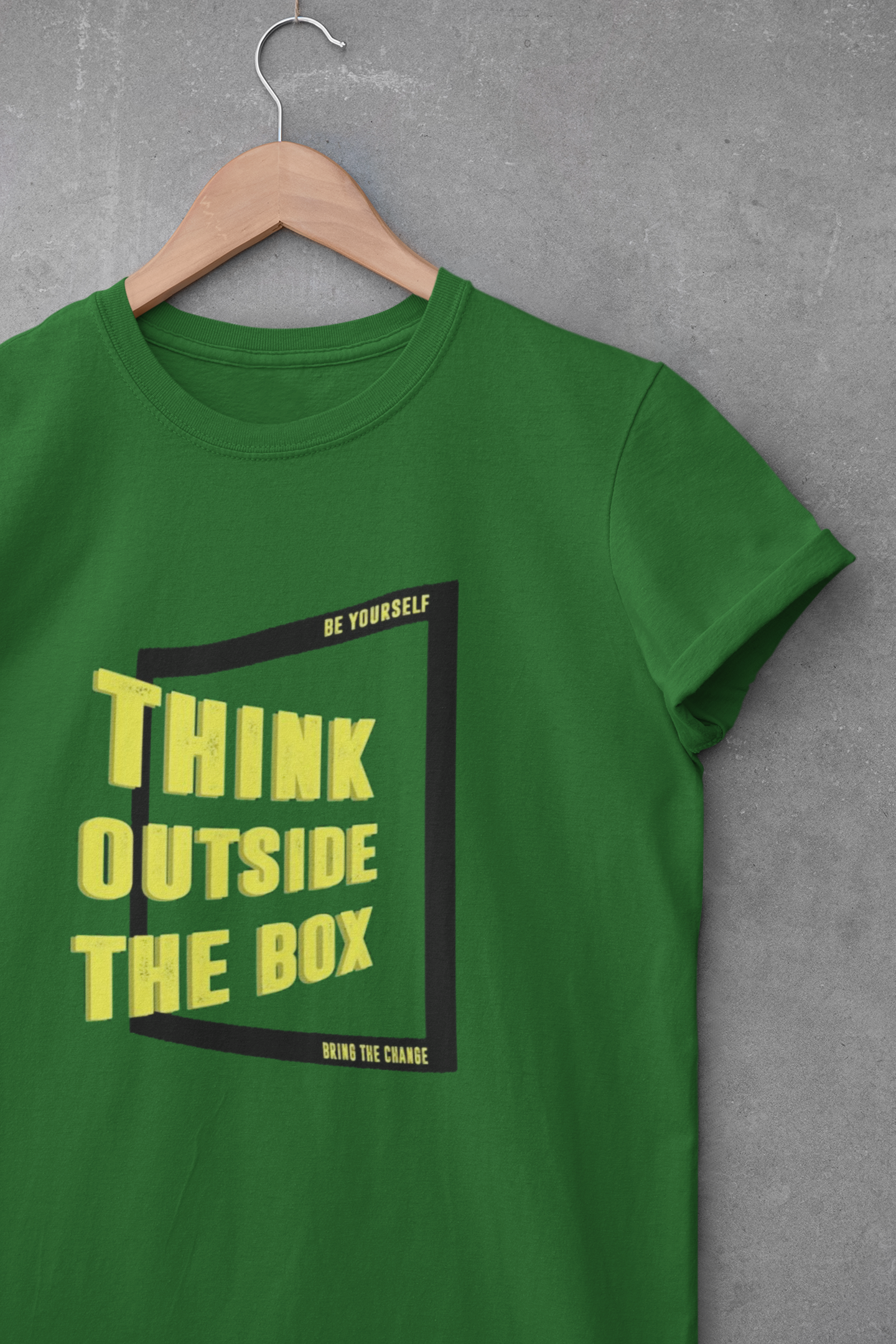 Outside The Box Regular Men's Cotton T-shirt