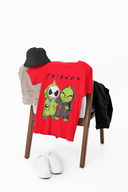 Friends Men's Cotton T-shirt - Comfortable Regular Fit Graphic Tee for Fans