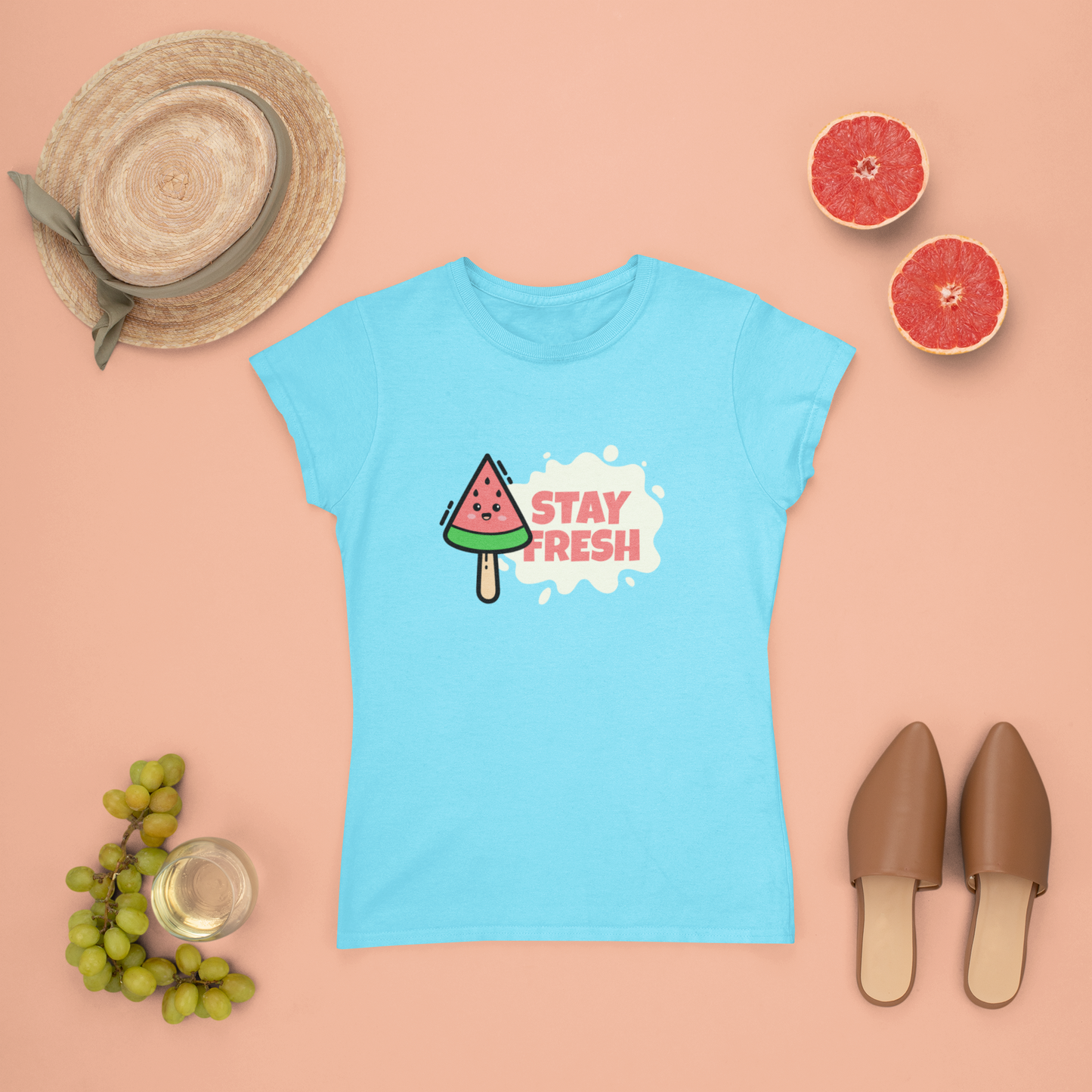 Stay Fresh Women's Regular Cotton T-Shirt