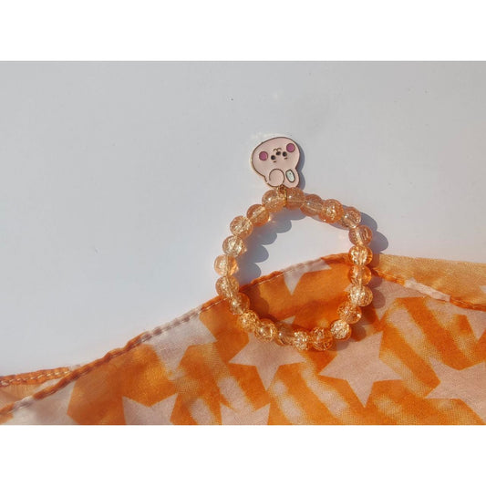 Cute Pink Bunny Sparkle Crystal Bracelet - Clori
