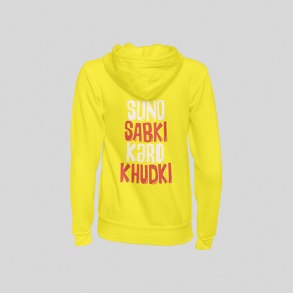 Khidki Cotton Hooded Sweatshirt - Clori