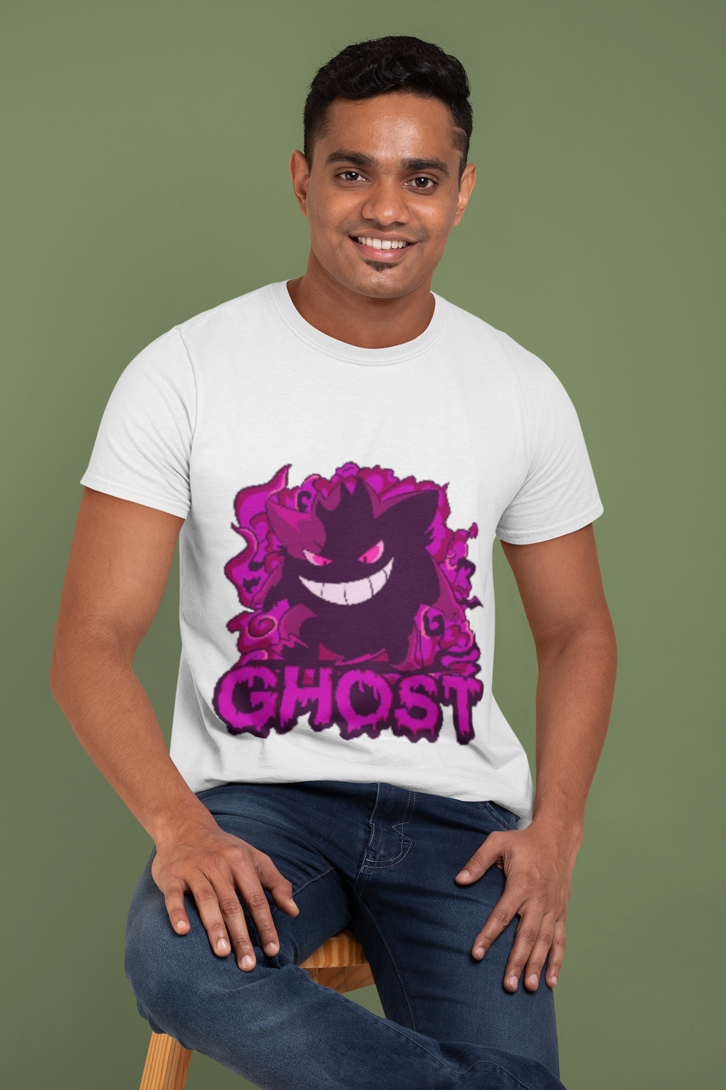 Ghost Regular Men's Cotton T-shirt