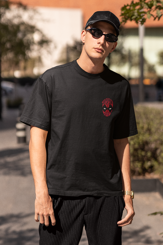 Deadpool Oversized Men's Cotton T-shirt