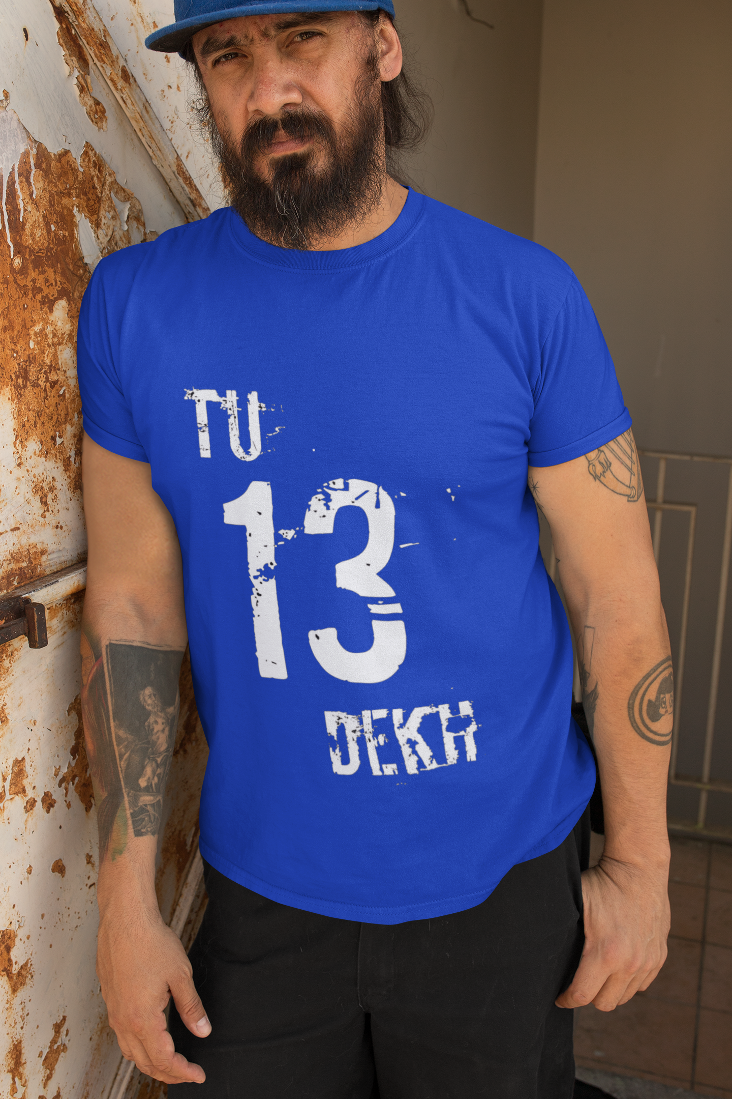 Tu 13 Dekh Regular Men's Cotton T-shirt