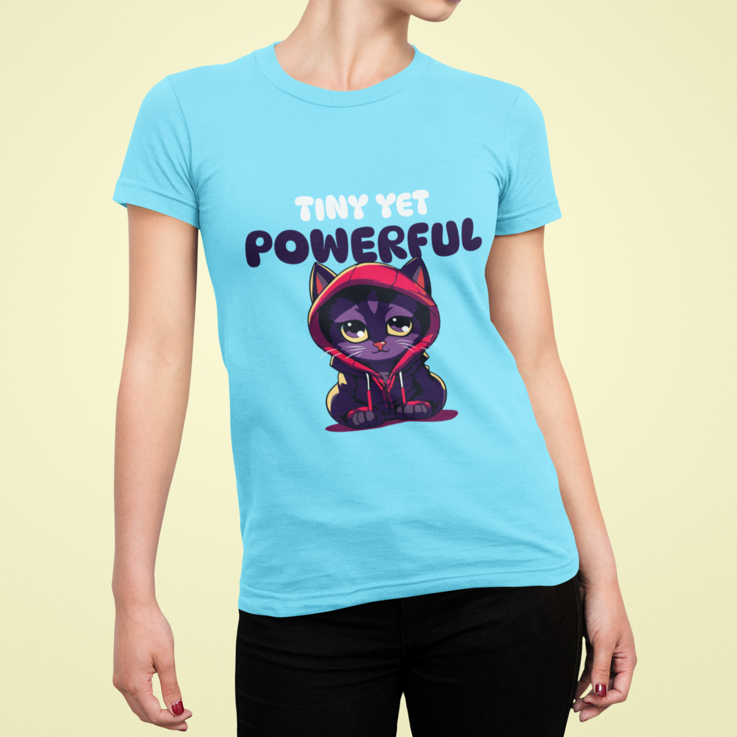 Tiny Yet Powerful Women's Regular Cotton T-Shirt