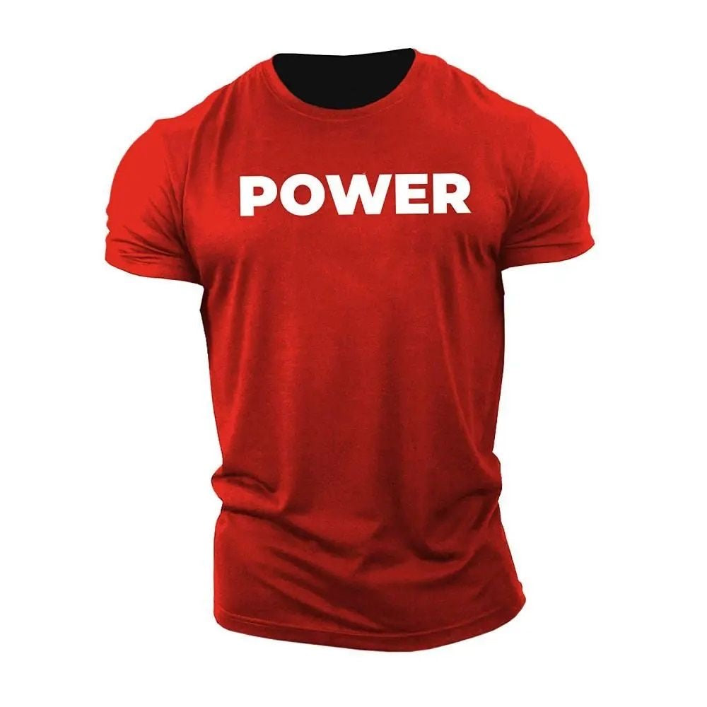 Power Regular Men's Cotton T-shirt