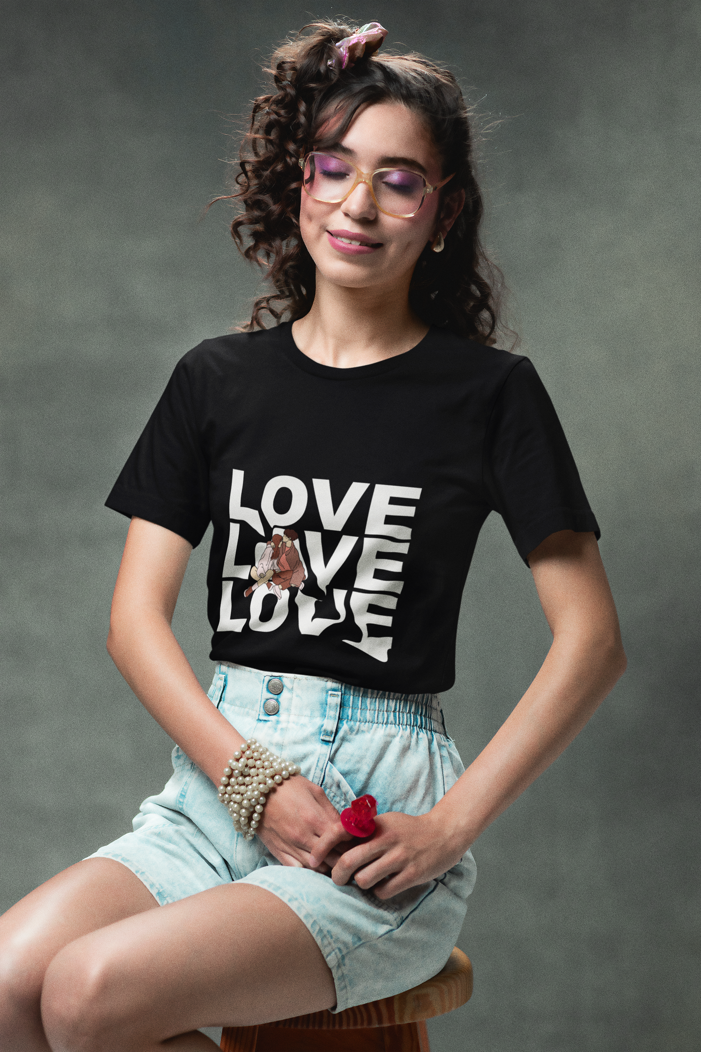 Love Women's Regular Cotton T-Shirt