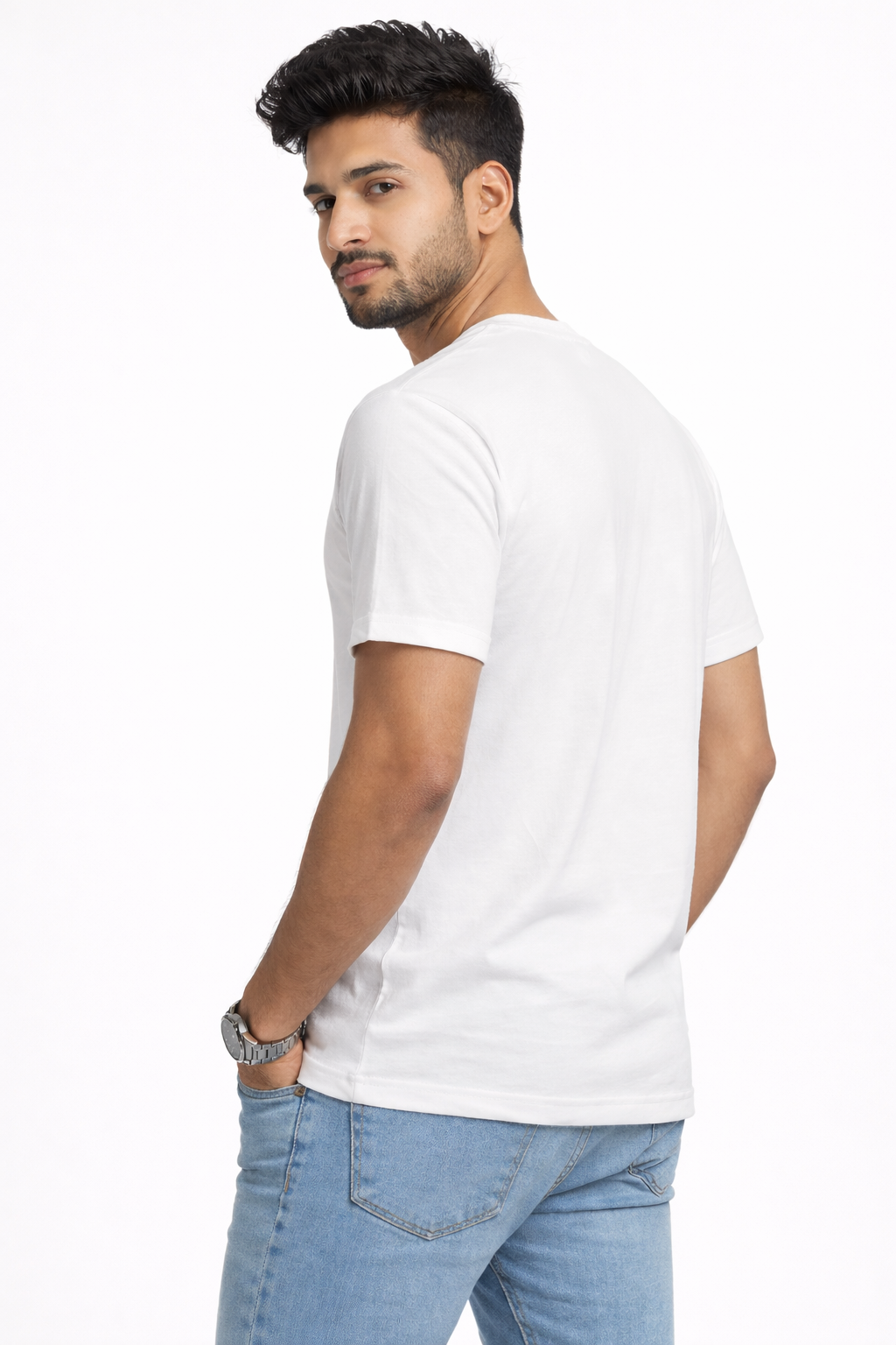 Never Too Late – Graphic Yellow T-Shirt