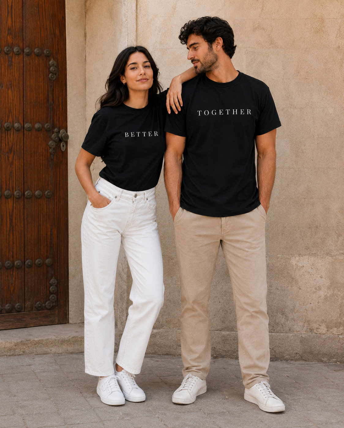 Better Together Matching Couple T-Shirts