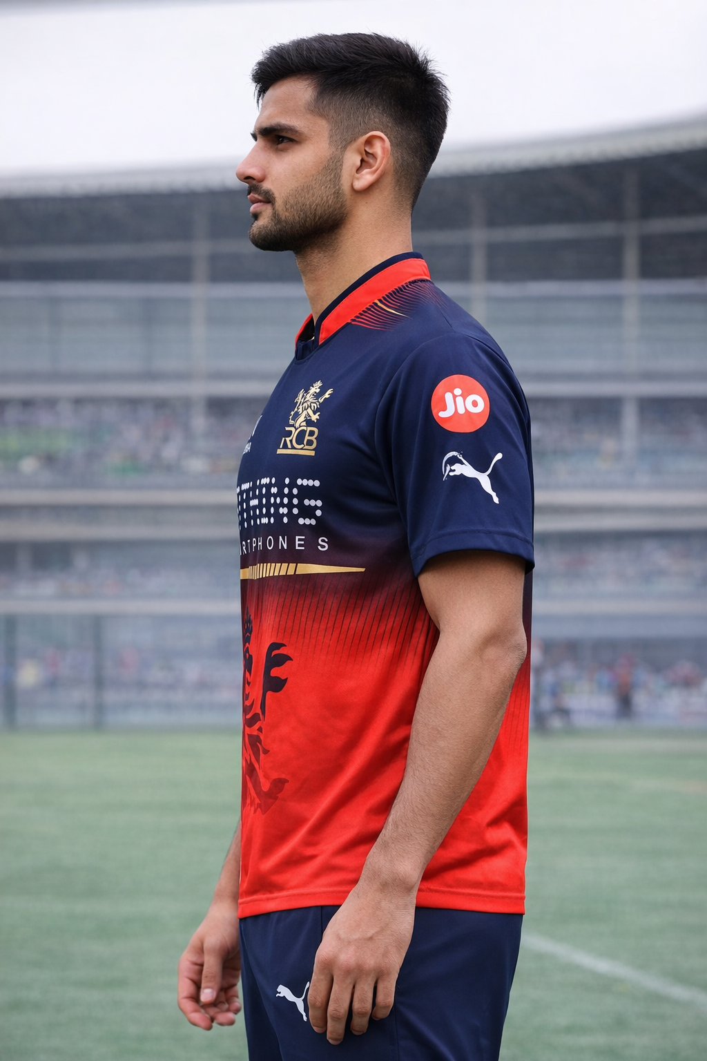 RCB Inspired Cricket Jersey – Premium Sports Performance T-Shirt 2026