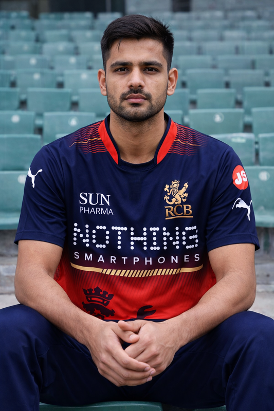 RCB Inspired Cricket Jersey – Premium Sports Performance T-Shirt 2026