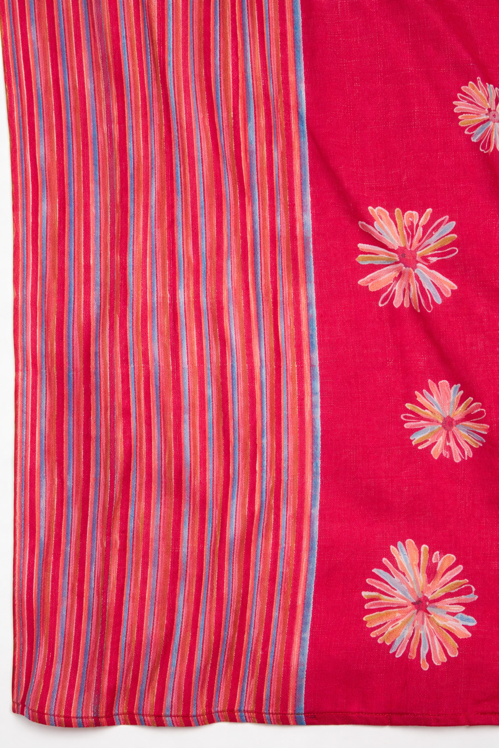 Women’s Pink Floral Printed Kurta Pant Set with Dupatta – Stylish Ethnic Suit