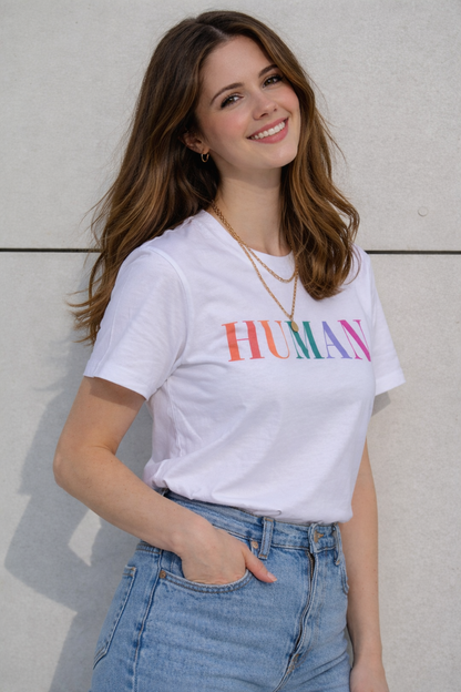 Classic White Minimal T-Shirt for Women | Soft Cotton Everyday Tee by Pd Clori