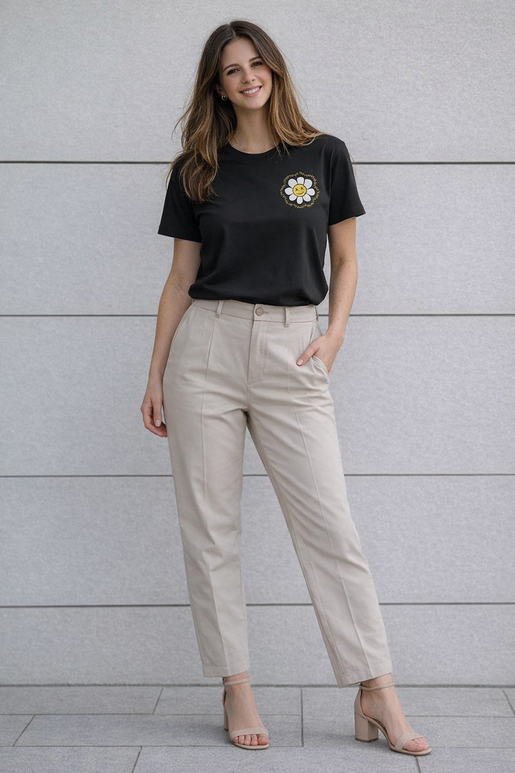 Essential White Cotton T-Shirt for Women | Minimal Everyday Basic Tee by Pd Clori