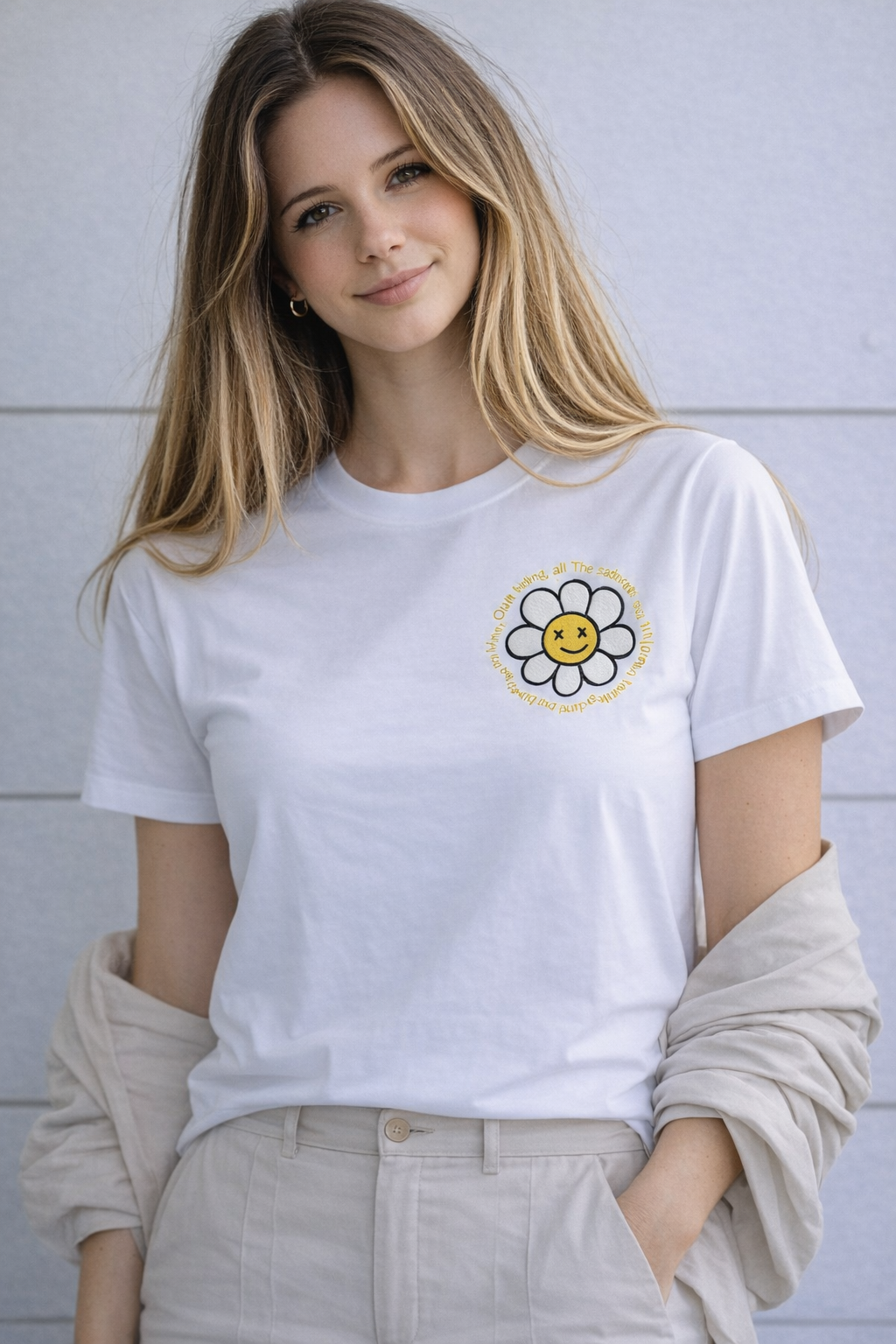 Essential White Cotton T-Shirt for Women | Minimal Everyday Basic Tee by Pd Clori