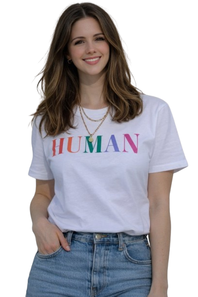 Classic White Minimal T-Shirt for Women | Soft Cotton Everyday Tee by Pd Clori