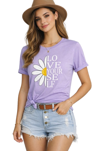 Everyday Minimal White T-Shirt for Women | Premium Cotton Basic Tee by Pd Clori