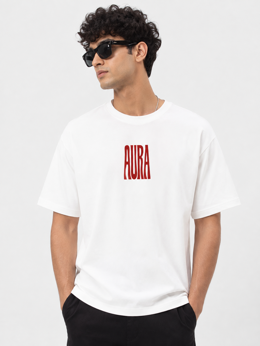 AURA Minimal Graphic Men’s T-Shirt