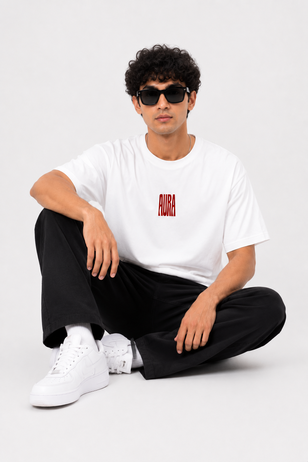 AURA Minimal Graphic Men’s T-Shirt